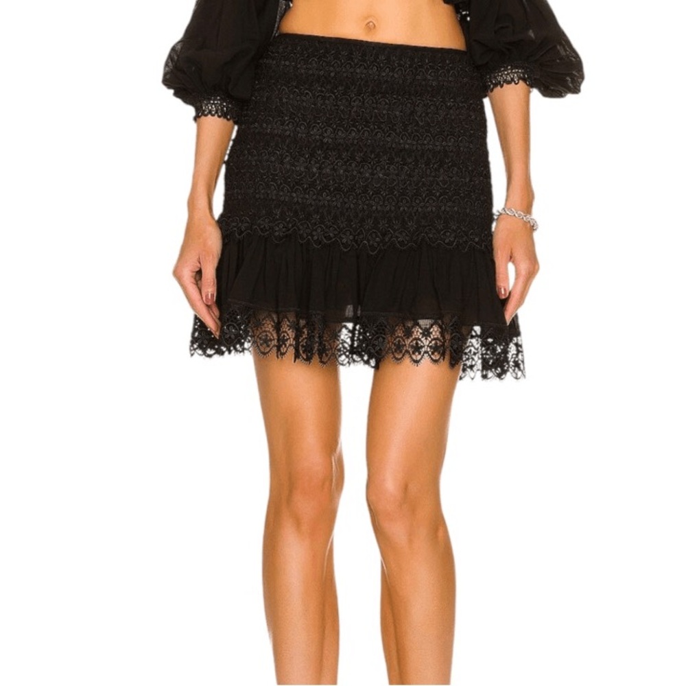 Charo Ruiz Black Mini Skirt